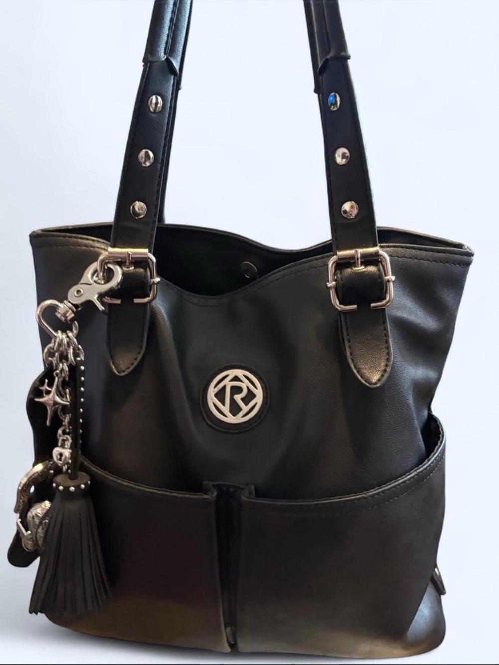 Relic by Fossil y2k black shoulder bag